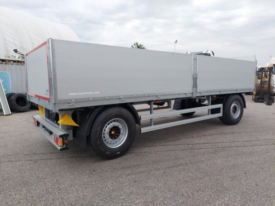HUMBAUR Baustoffanhänger, 7,1 Meter ,Neufahrzeug, SAF-Achsen - Remolque plataforma/ Caja abierta: foto 4 HUMBAUR Baustoffanhänger, 7,1 Meter ,Neufahrzeug, SAF-Achsen - Remolque plataforma/ Caja abierta: foto 4