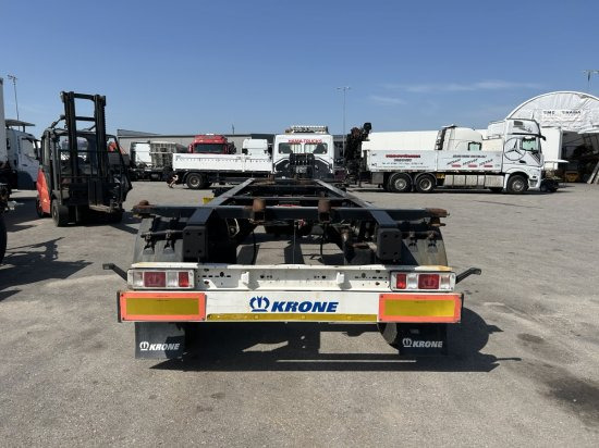 Krone AZ 18, Standard-Lafette BPW-Achsen, - Remolque portacontenedore/ Intercambiable: foto 5 Krone AZ 18, Standard-Lafette BPW-Achsen, - Remolque portacontenedore/ Intercambiable: foto 5