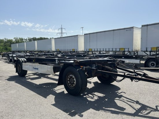 Krone AZ 18, Standard-Lafette BPW-Achsen, - Remolque portacontenedore/ Intercambiable: foto 3 Krone AZ 18, Standard-Lafette BPW-Achsen, - Remolque portacontenedore/ Intercambiable: foto 3