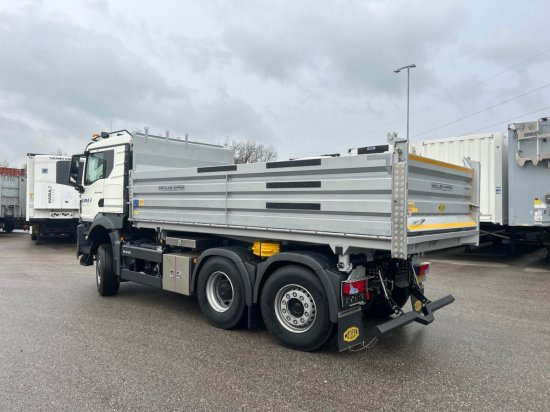MAN TGS 28.480 6x4x4 , Meiller, Winterdienstausrüstung, Achslift, Lenkachse - Camión volquete: foto 2 MAN TGS 28.480 6x4x4 , Meiller, Winterdienstausrüstung, Achslift, Lenkachse - Camión volquete: foto 2