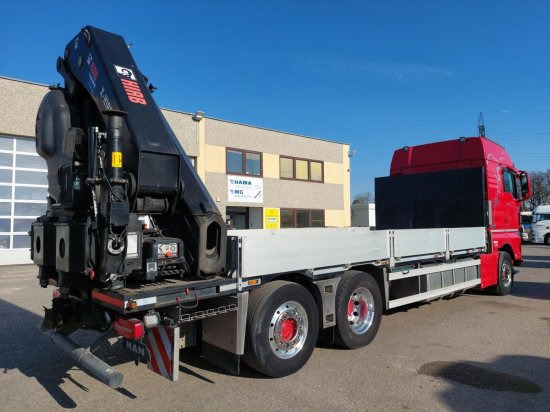 MAN TGX 26.510 BL Pritsche, Intarder, HIAB X-HIPRO 558EP-5, Alu-Felgen, Lenkachse, - Camión caja abierta, Camión grúa: foto 4 MAN TGX 26.510 BL Pritsche, Intarder, HIAB X-HIPRO 558EP-5, Alu-Felgen, Lenkachse, - Camión caja abierta, Camión grúa: foto 4