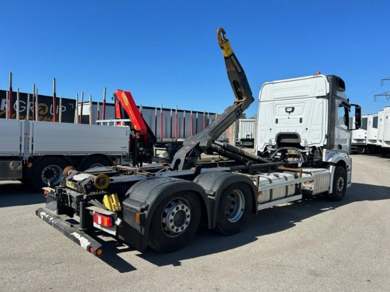 Mercedes-Benz Actros 2545L 6x2 Hyva Abroller, E6 ,Retarder, Lenk-Liftachse, - Camión multibasculante: foto 4 Mercedes-Benz Actros 2545L 6x2 Hyva Abroller, E6 ,Retarder, Lenk-Liftachse, - Camión multibasculante: foto 4