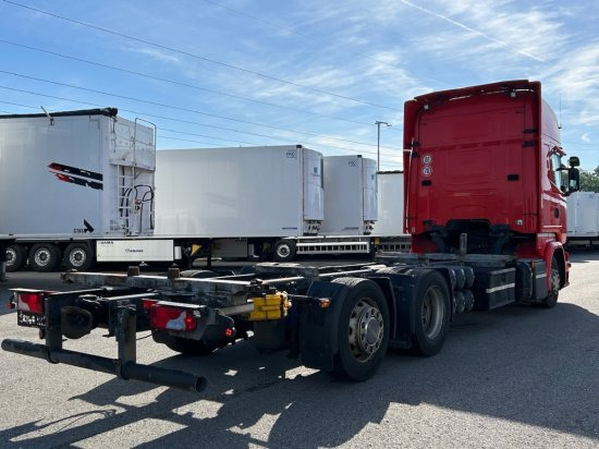 Scania R410 6x2 Topline, BDF, E6, Automatik, Redarter, Standklima, Liftachse - Camión portacontenedore/ Intercambiable: foto 5 Scania R410 6x2 Topline, BDF, E6, Automatik, Redarter, Standklima, Liftachse - Camión portacontenedore/ Intercambiable: foto 5
