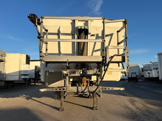 Schmitz SGF S3 Alu Kippmulde 34m³, Liftachse, Schmitz-Achsen, Rollplane, Podest - Semirremolque volquete: foto 2 Schmitz SGF S3 Alu Kippmulde 34m³, Liftachse, Schmitz-Achsen, Rollplane, Podest - Semirremolque volquete: foto 2