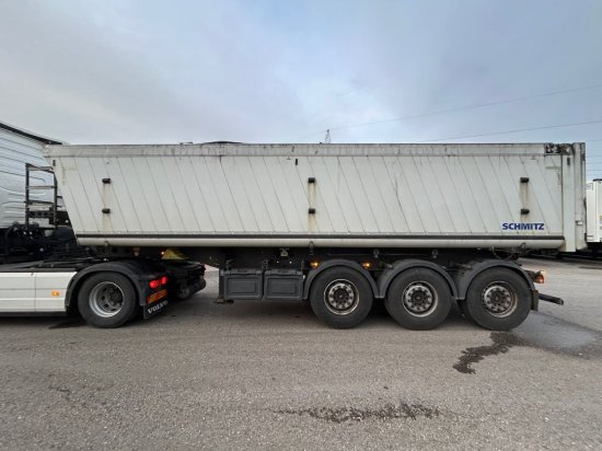 Schmitz SGF S3 Alu Kippmulde 36,5 m³, Liftachse, Hardoxboden, Rollplane, Podest - Semirremolque volquete: foto 2 Schmitz SGF S3 Alu Kippmulde 36,5 m³, Liftachse, Hardoxboden, Rollplane, Podest - Semirremolque volquete: foto 2