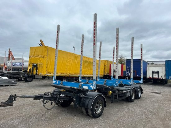 Schwarzmüller N-Serie 3-achs Holzanhänger 4 Rungenpaare - Remolque maderero: foto 1 Schwarzmüller N-Serie 3-achs Holzanhänger 4 Rungenpaare - Remolque maderero: foto 1