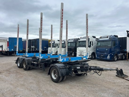 Schwarzmüller N-Serie 3-achs Holzanhänger 4 Rungenpaare - Remolque maderero: foto 5 Schwarzmüller N-Serie 3-achs Holzanhänger 4 Rungenpaare - Remolque maderero: foto 5