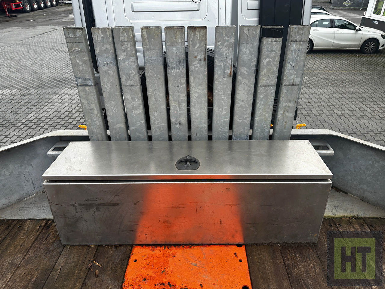 FAYMONVILLE MAX Trailer 3-Achs-Tele-Semi nachlaufgelenkt - Semirremolque góndola rebajadas: foto 4 FAYMONVILLE MAX Trailer 3-Achs-Tele-Semi nachlaufgelenkt - Semirremolque góndola rebajadas: foto 4