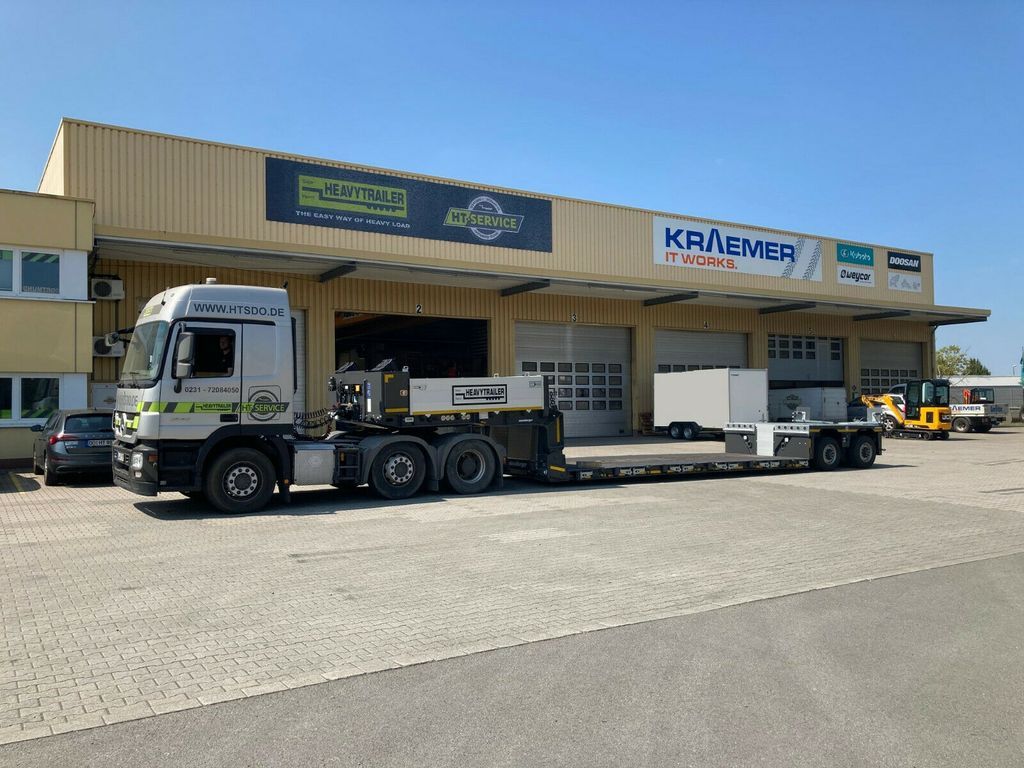 Meusburger 2-Achs-Tiefbett-Sattelauflieger mit Pendelachsen  - Semirremolque góndola rebajadas: foto 2 Meusburger 2-Achs-Tiefbett-Sattelauflieger mit Pendelachsen  - Semirremolque góndola rebajadas: foto 2