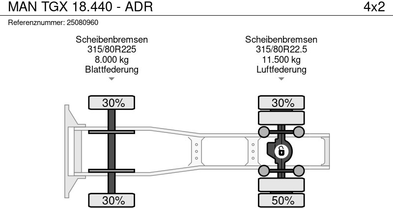 Cabeza tractora MAN TGX 18.440 - ADR: foto 17