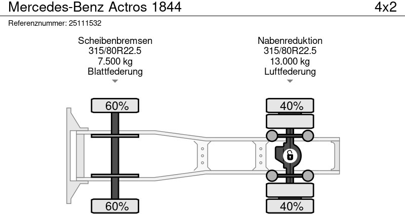 Cabeza tractora Mercedes-Benz Actros 1844: foto 12 Cabeza tractora Mercedes-Benz Actros 1844: foto 12