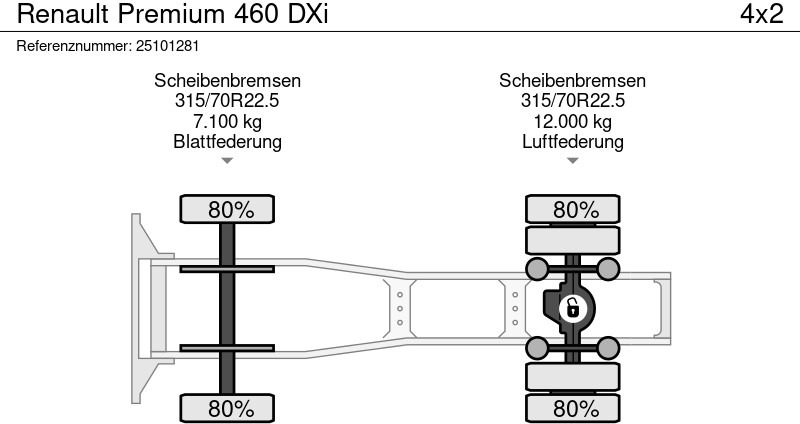 Cabeza tractora Renault Premium 460 DXi: foto 18