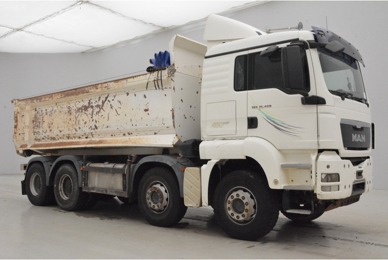 MAN TGS 35.480 - 8x4 - NON-EU - Camión volquete: foto 3 MAN TGS 35.480 - 8x4 - NON-EU - Camión volquete: foto 3