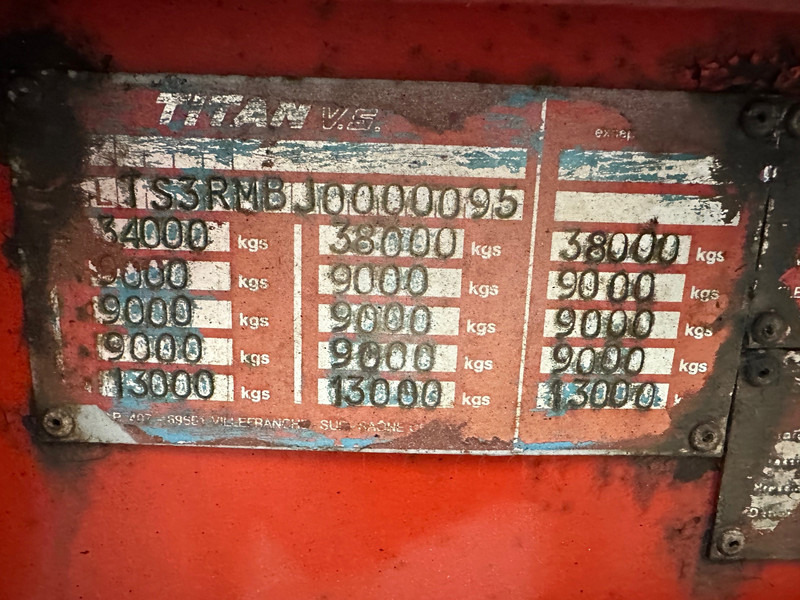 Semirremolque portacontenedore/ Intercambiable Titan Skelet 20-30-40 ft: foto 9