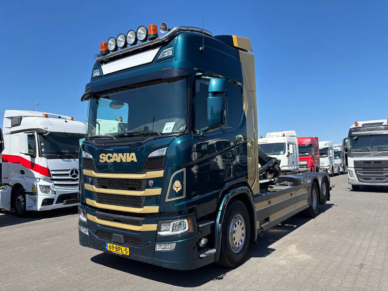 Scania R500 6x2 Euro 6 Retarder Hiab Hooklift - Camión multibasculante: foto 1 Scania R500 6x2 Euro 6 Retarder Hiab Hooklift - Camión multibasculante: foto 1