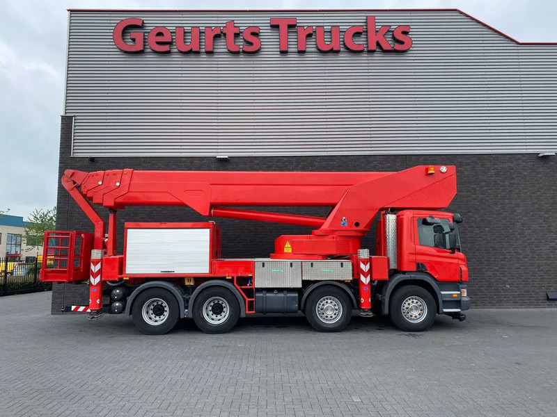 Scania P420 8X4 + BISON PALFINGER TKA 57 KS HOOGWERKER/HUBARBEITSBÜHNE/HIGHWORKER/PLATFORM - Camión: foto 4 Scania P420 8X4 + BISON PALFINGER TKA 57 KS HOOGWERKER/HUBARBEITSBÜHNE/HIGHWORKER/PLATFORM - Camión: foto 4