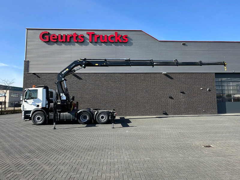 DAF CF 85 410 6X2 + HIAB 422EP-5 HIPRO TREKKER/SATTELZUG/TRACTOR UNIT/ CAMION - Camión grúa: foto 1 DAF CF 85 410 6X2 + HIAB 422EP-5 HIPRO TREKKER/SATTELZUG/TRACTOR UNIT/ CAMION - Camión grúa: foto 1
