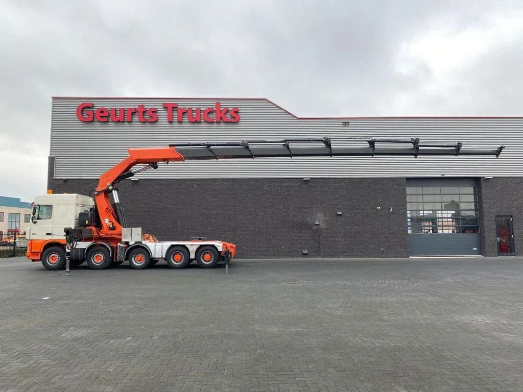 DAF XF 105 10X4 + FASSI F1500AXP.28 KRAAN/KRAN/CRANE - Camión grúa, Cabeza tractora: foto 1 DAF XF 105 10X4 + FASSI F1500AXP.28 KRAAN/KRAN/CRANE - Camión grúa, Cabeza tractora: foto 1