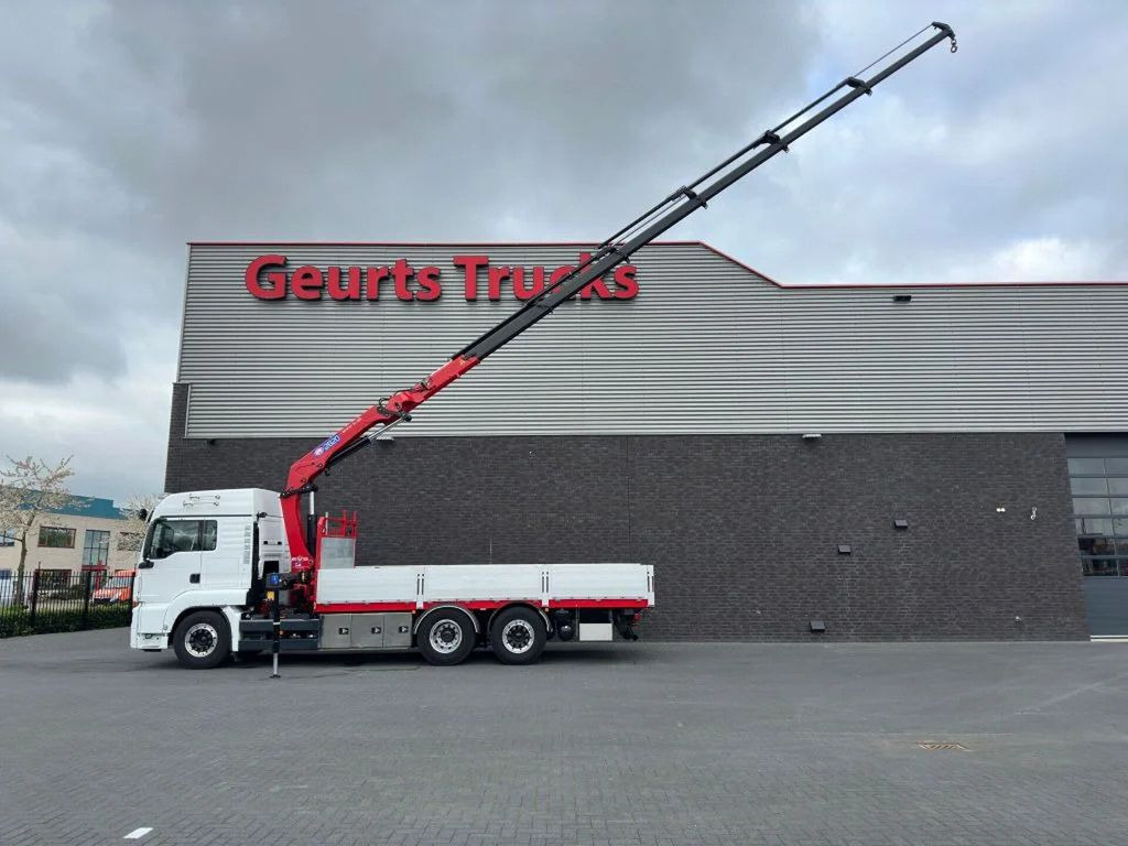 MAN TGS 26.500 6X2 + HMF 2820-K6 KRAAN/KAN/CRANE/GRU - Camión grúa, Camión caja abierta: foto 4 MAN TGS 26.500 6X2 + HMF 2820-K6 KRAAN/KAN/CRANE/GRU - Camión grúa, Camión caja abierta: foto 4