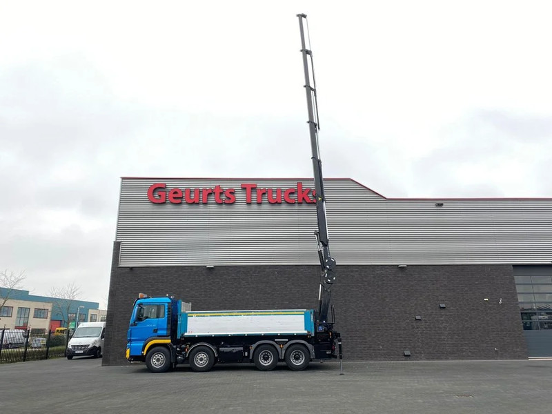 MAN TGS 35.480 8X4 KIPPER/TIPPER + HMF 2620-K5 KRAAN/KRAN/CRANE/GRUA - Camión volquete, Camión grúa: foto 3 MAN TGS 35.480 8X4 KIPPER/TIPPER + HMF 2620-K5 KRAAN/KRAN/CRANE/GRUA - Camión volquete, Camión grúa: foto 3