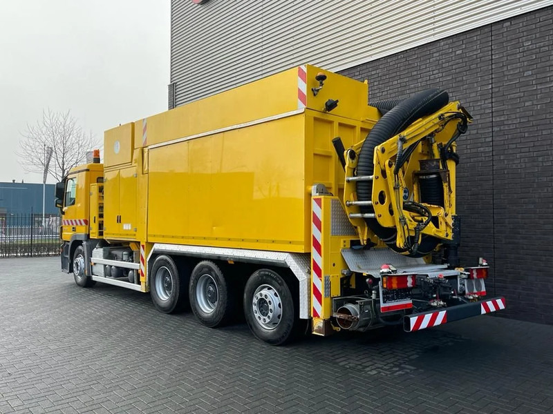 Mercedes-Benz Actros 3248 8X4 TRIDEM MTS DINO 12 SAUGBAGGER/SUCTIONEXAVATOR/GRONDZUIGER - Limpieza de alcantarillado: foto 3 Mercedes-Benz Actros 3248 8X4 TRIDEM MTS DINO 12 SAUGBAGGER/SUCTIONEXAVATOR/GRONDZUIGER - Limpieza de alcantarillado: foto 3