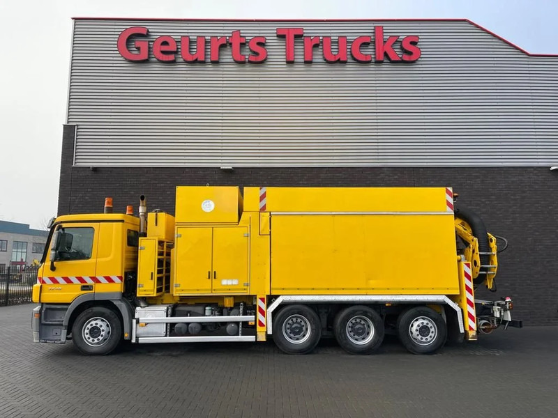 Mercedes-Benz Actros 3248 8X4 TRIDEM MTS DINO 12 SAUGBAGGER/SUCTIONEXAVATOR/GRONDZUIGER - Limpieza de alcantarillado: foto 1 Mercedes-Benz Actros 3248 8X4 TRIDEM MTS DINO 12 SAUGBAGGER/SUCTIONEXAVATOR/GRONDZUIGER - Limpieza de alcantarillado: foto 1