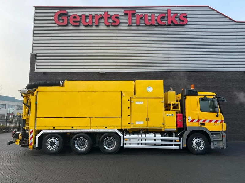 Mercedes-Benz Actros 3248 8X4 TRIDEM MTS DINO 12 SAUGBAGGER/SUCTIONEXAVATOR/GRONDZUIGER - Limpieza de alcantarillado: foto 4 Mercedes-Benz Actros 3248 8X4 TRIDEM MTS DINO 12 SAUGBAGGER/SUCTIONEXAVATOR/GRONDZUIGER - Limpieza de alcantarillado: foto 4