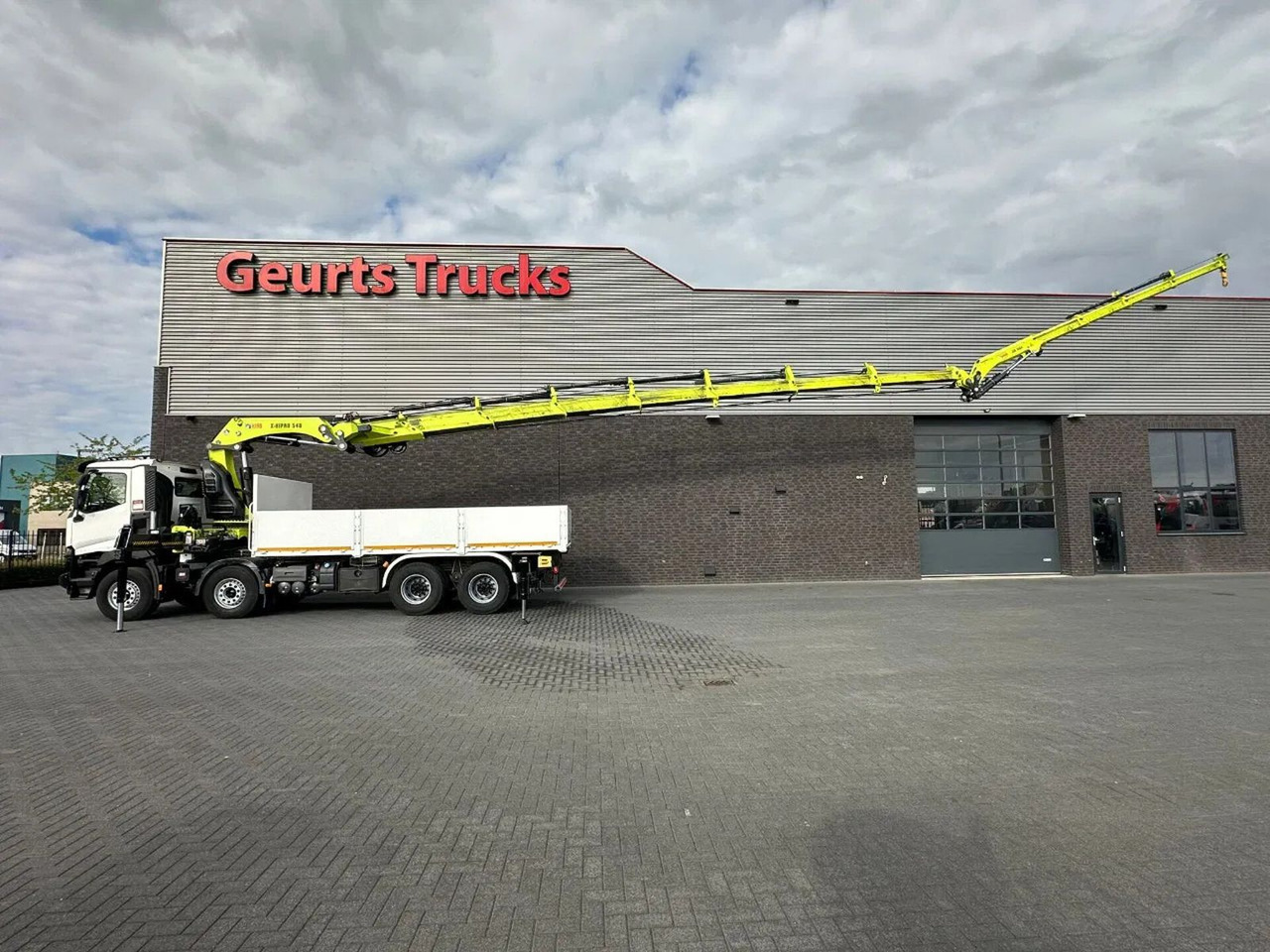 Renault C460 8X4 + HIAB X-HIPRO 548 E-7 MET JIB KRAAN / - Camión grúa: foto 5 Renault C460 8X4 + HIAB X-HIPRO 548 E-7 MET JIB KRAAN / - Camión grúa: foto 5