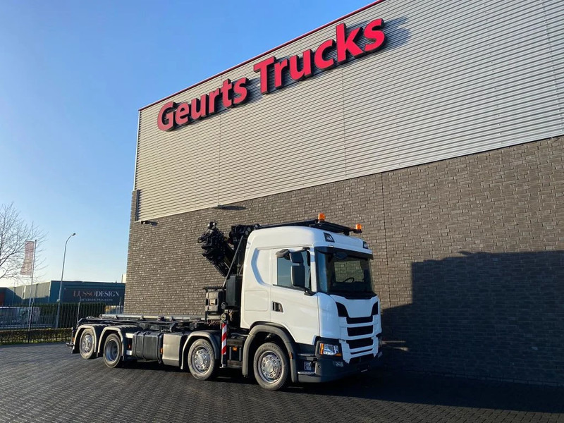 Camión con equipo de cable, Camión grúa Scania G500 NGS 8X2 MET 3 ZIJDIGE KABELSYSTEEM + HIAB 362 EP-5 KRAAN/KRAN/CRANE/GRUA: foto 18 Camión con equipo de cable, Camión grúa Scania G500 NGS 8X2 MET 3 ZIJDIGE KABELSYSTEEM + HIAB 362 EP-5 KRAAN/KRAN/CRANE/GRUA: foto 18