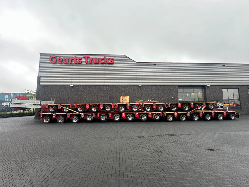 Goldhofer THP/ MT/ ST 28 HYDRAULIC AXLES WITH 2X GOOSNECK, 2X POWERPACK, 2X DRAWBAR + HEADERS - Semirremolque: foto 1 Goldhofer THP/ MT/ ST 28 HYDRAULIC AXLES WITH 2X GOOSNECK, 2X POWERPACK, 2X DRAWBAR + HEADERS - Semirremolque: foto 1