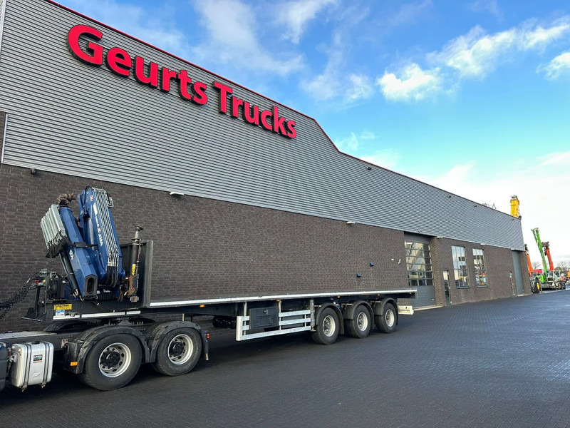 TURBO ,S HOET SC33AA KRAAN/KRAN/CRANE - Semirremolque plataforma/ Caja abierta: foto 2 TURBO ,S HOET SC33AA KRAAN/KRAN/CRANE - Semirremolque plataforma/ Caja abierta: foto 2