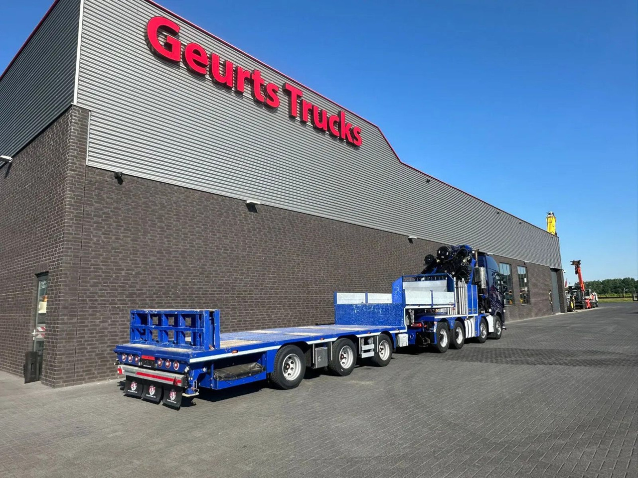 Volvo FH 540 8X4 TREKKER / BAKWAGEN MET PALFINGER PK13 - Camión grúa: foto 5 Volvo FH 540 8X4 TREKKER / BAKWAGEN MET PALFINGER PK13 - Camión grúa: foto 5
