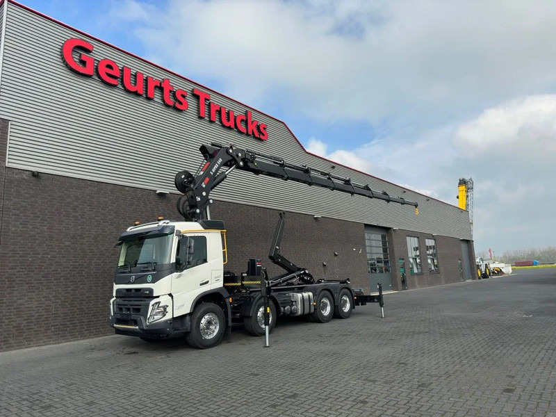 Volvo FMX 500 8X4 HIAB HAAKARM + HIAB 548 E-8 KRAAN/KRAN/CRANE/GRUA - Camión multibasculante, Camión grúa: foto 2 Volvo FMX 500 8X4 HIAB HAAKARM + HIAB 548 E-8 KRAAN/KRAN/CRANE/GRUA - Camión multibasculante, Camión grúa: foto 2