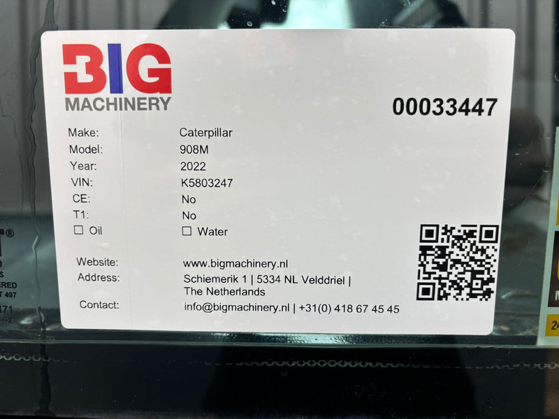 Cargadora de ruedas Caterpillar 908M: foto 19