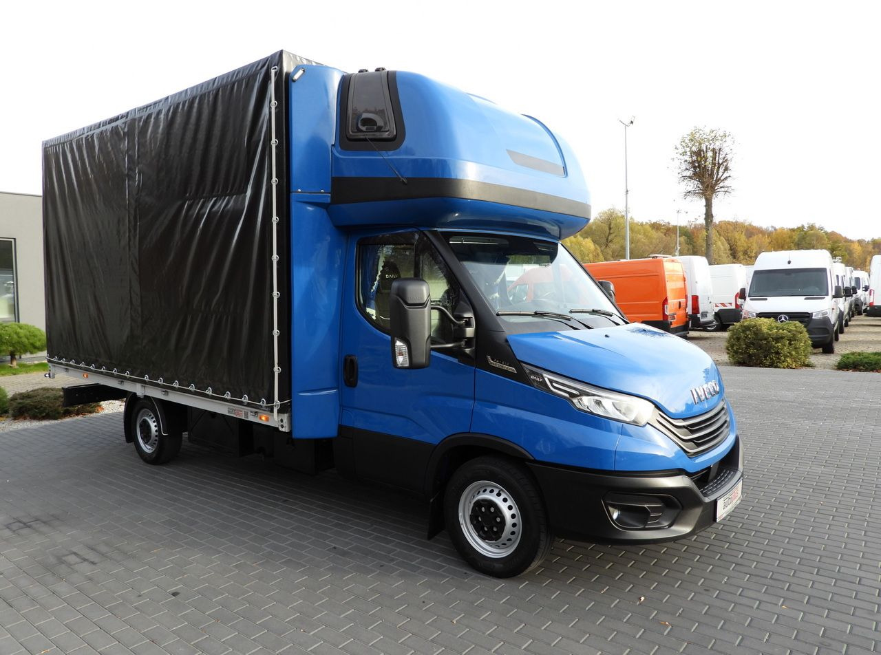 IVECO DAILY 35S21 TARPAULIN 10 PALLETS WEBASTO CRUISE CONTROL NAVIGATION LED LIGHTS AUTOMATIC TRANSMISSION HI-MATIC AIR CONDITIONING 210HP - Furgoneta con lona: foto 4 IVECO DAILY 35S21 TARPAULIN 10 PALLETS WEBASTO CRUISE CONTROL NAVIGATION LED LIGHTS AUTOMATIC TRANSMISSION HI-MATIC AIR CONDITIONING 210HP - Furgoneta con lona: foto 4