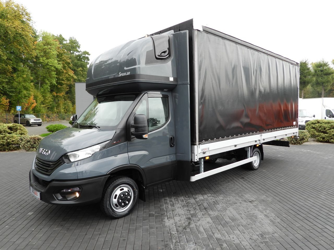Furgoneta con lona IVECO DAILY 50C18 TARPAULIN 14 PALLETS WEBASTO CRUISE CONTROL PNEUMATICS TWIN WHEELS AIR CONDITIONING  180HP: foto 19