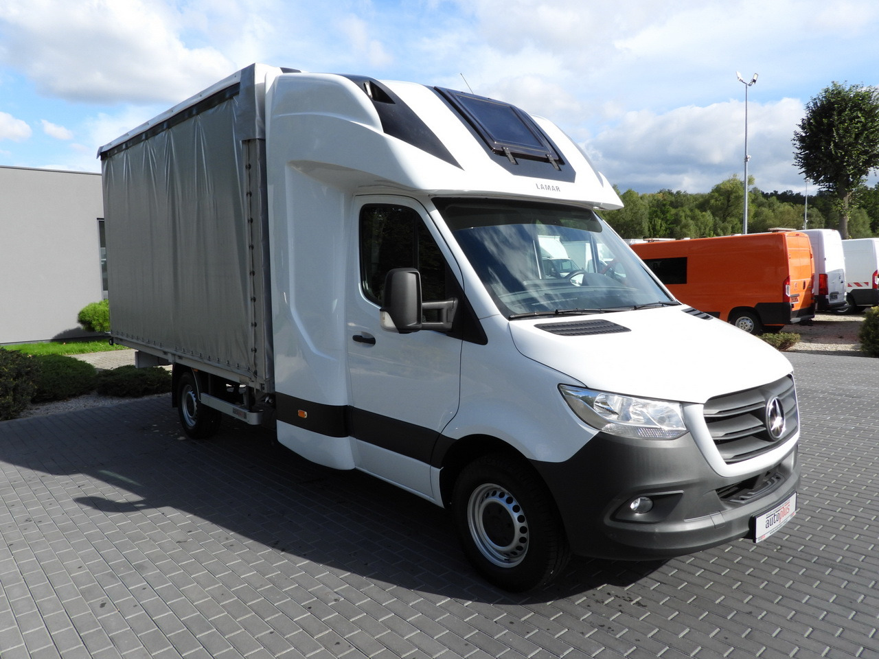 MERCEDES SPRINTER 316 TARPAULIN 8 PALLETS WEBASTO CRUISE CONTROL AIR CONDITIONING 160HP - Furgoneta con lona: foto 4 MERCEDES SPRINTER 316 TARPAULIN 8 PALLETS WEBASTO CRUISE CONTROL AIR CONDITIONING 160HP - Furgoneta con lona: foto 4