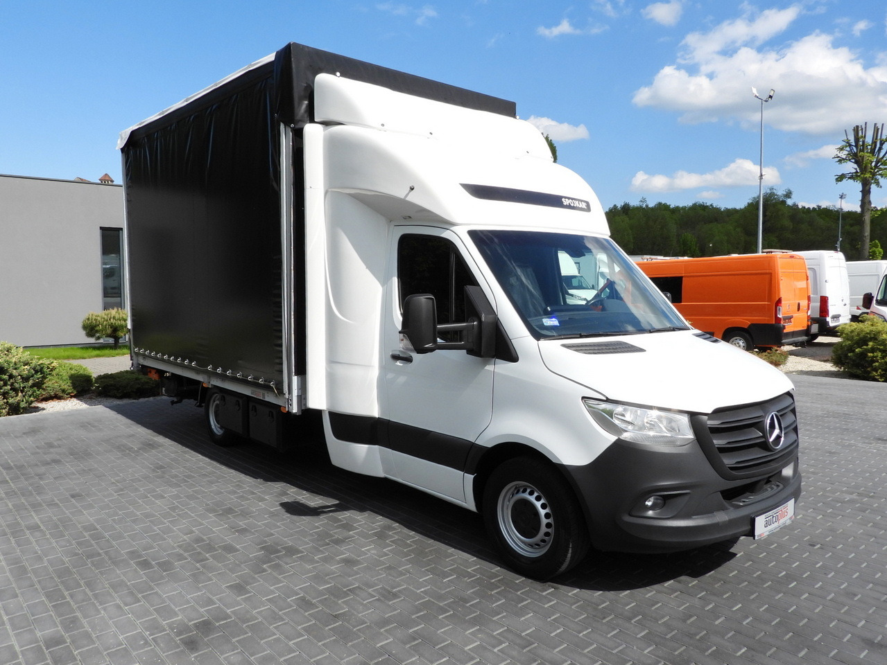 MERCEDES SPRINTER 316 TARPAULIN LIFT 10 PALLETS WEBASTO CRUISE CONTROL PNEUMATICS AIR CONDITIONING 160HP - Furgoneta con lona: foto 4 MERCEDES SPRINTER 316 TARPAULIN LIFT 10 PALLETS WEBASTO CRUISE CONTROL PNEUMATICS AIR CONDITIONING 160HP - Furgoneta con lona: foto 4