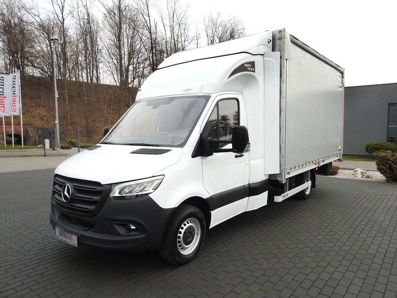 Furgoneta con lona, Furgoneta combi Mercedes-Benz SPRINTER 316 PRITSCHE PLANE 10 PALETTEN WEBASTO: foto 6