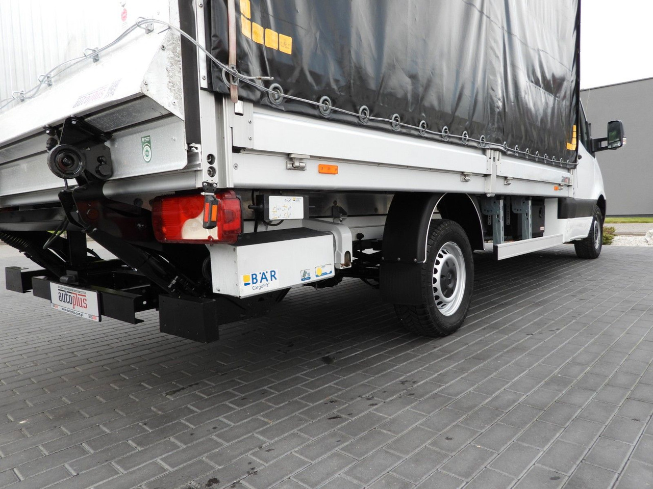 Furgoneta con lona, Furgoneta combi Mercedes-Benz SPRINTER 316 PRITSCHE PLANE AUFZUG 8 PALETTEN: foto 15