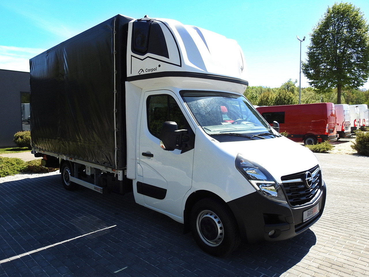 OPEL MOVANO TARPAULIN LIFT 9 PALLETS WEBASTO CRUISE CONTROL LED LIGHTS PNEUMATICS AIR CONDITIONING 160HP - Furgoneta con lona: foto 4 OPEL MOVANO TARPAULIN LIFT 9 PALLETS WEBASTO CRUISE CONTROL LED LIGHTS PNEUMATICS AIR CONDITIONING 160HP - Furgoneta con lona: foto 4