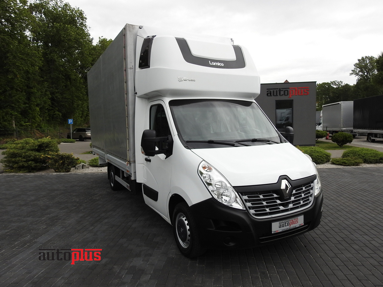 RENAULT MASTER TARPAULIN 10 PALLETS WEBASTO CRUISE CONTROL AIR CONDITIONING 170HP - Furgoneta con lona: foto 1 RENAULT MASTER TARPAULIN 10 PALLETS WEBASTO CRUISE CONTROL AIR CONDITIONING 170HP - Furgoneta con lona: foto 1