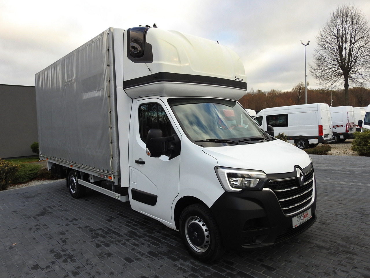 RENAULT MASTER TARPAULIN 10 PALLETS WEBASTO CRUISE CONTROL AIR CONDITIONING LED LIGHTS PNEUMATICS 165HP - Furgoneta con lona: foto 4 RENAULT MASTER TARPAULIN 10 PALLETS WEBASTO CRUISE CONTROL AIR CONDITIONING LED LIGHTS PNEUMATICS 165HP - Furgoneta con lona: foto 4