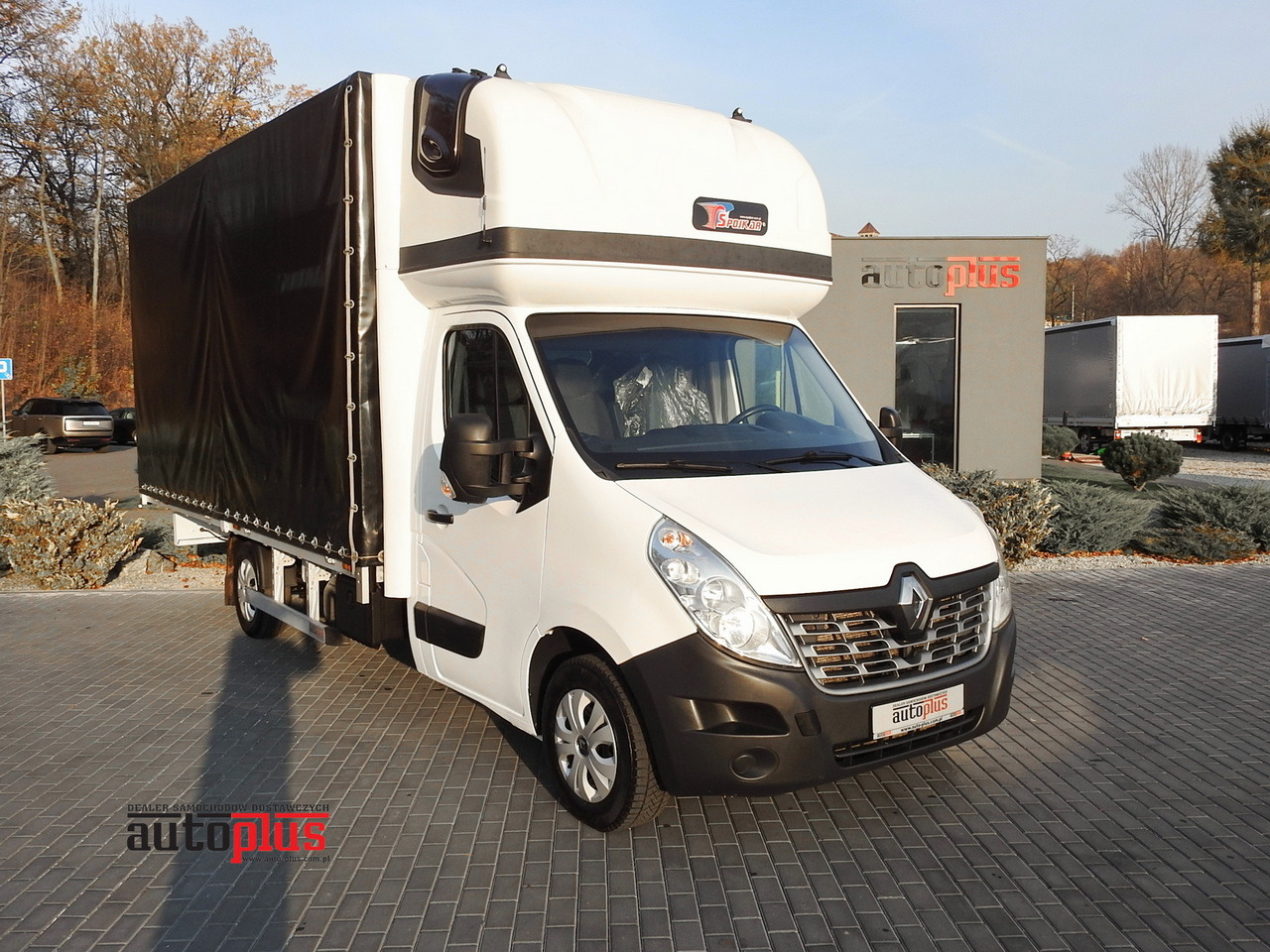 RENAULT MASTER TARPAULIN 10 PALLETS WEBASTO CRUISE CONTROL AIR CONDITIONING PNEUMATICS 170HP - Furgoneta con lona: foto 1 RENAULT MASTER TARPAULIN 10 PALLETS WEBASTO CRUISE CONTROL AIR CONDITIONING PNEUMATICS 170HP - Furgoneta con lona: foto 1