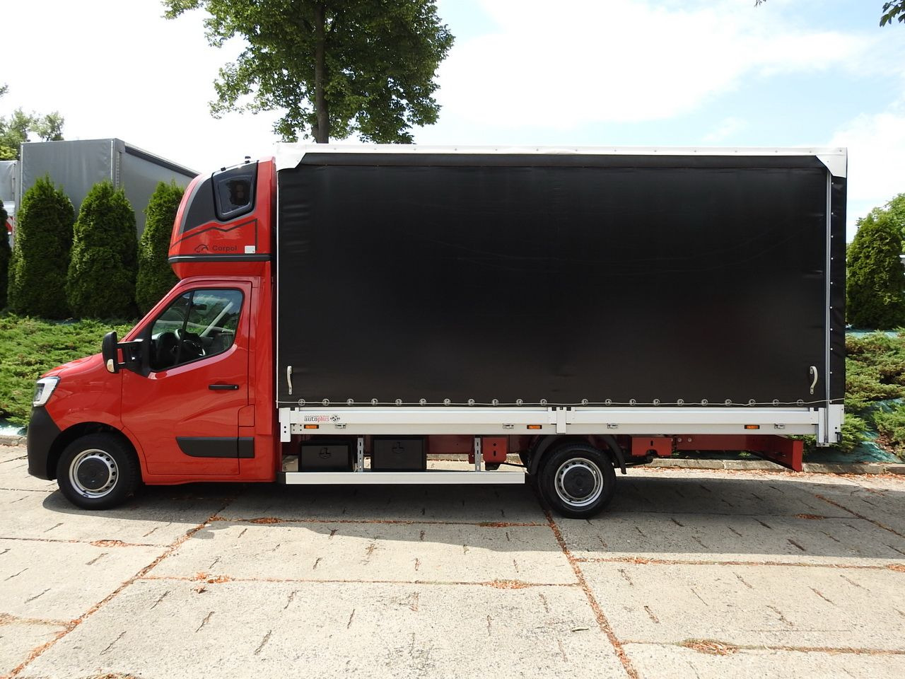 Furgoneta con lona RENAULT MASTER TARPAULIN 10 PALLETS WEBASTO CRUISE CONTROL LED LIGHTS PNEUMATICS AIR CONDITIONING  165HP: foto 7