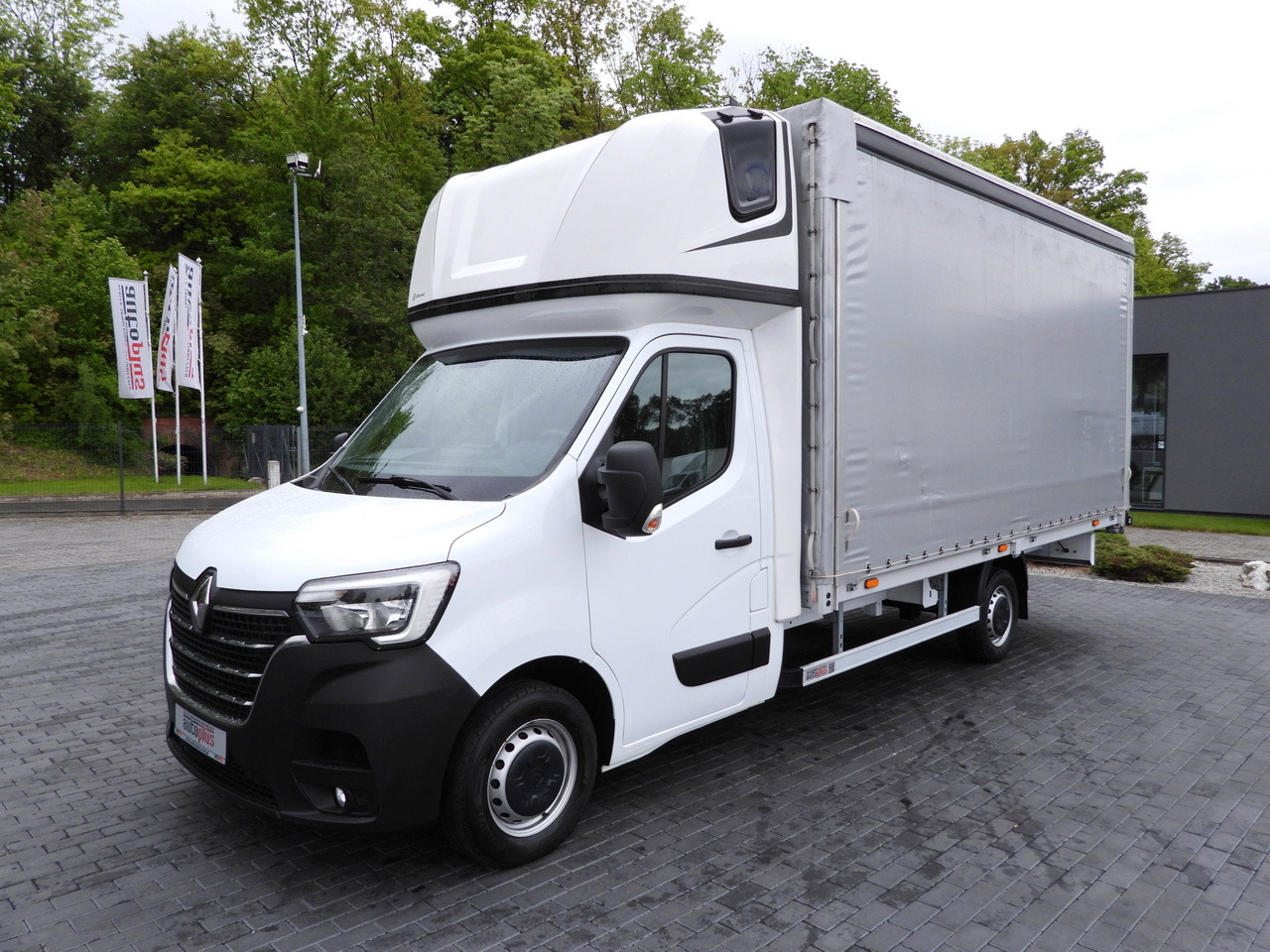 Furgoneta con lona RENAULT MASTER  TARPAULIN 10 PALLETS WEBASTO CRUISE CONTROL LED LIGHTS PNEUMATICS AIR CONDITIONING  165HP: foto 6