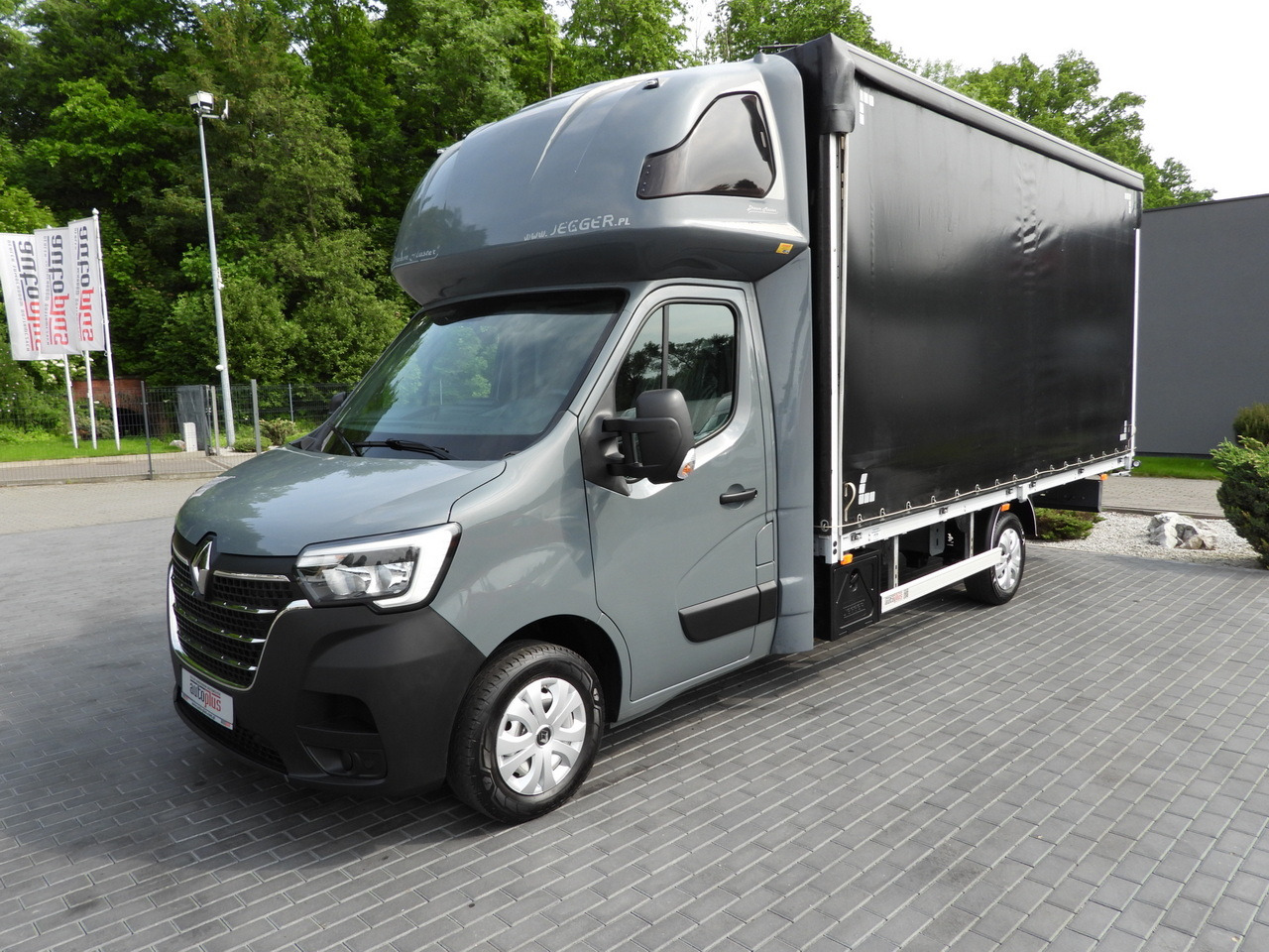 Furgoneta con lona RENAULT MASTER TARPAULIN 10 PALLETS WEBASTO CRUISE CONTROL LED LIGHTS PNEUMATICS AIR CONDITIONING  165HP: foto 6