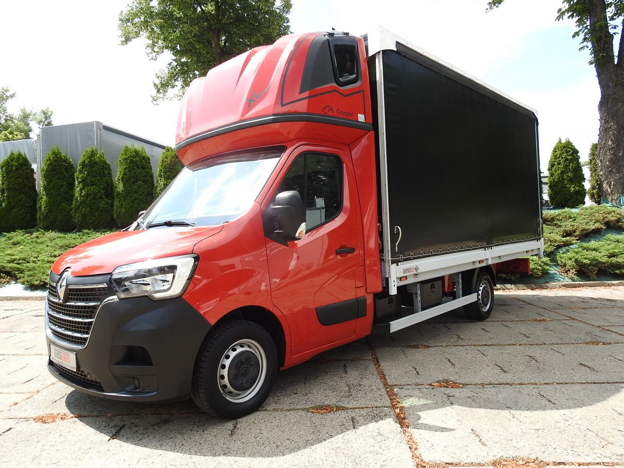 Furgoneta con lona RENAULT MASTER TARPAULIN 10 PALLETS WEBASTO CRUISE CONTROL LED LIGHTS PNEUMATICS AIR CONDITIONING  165HP: foto 19