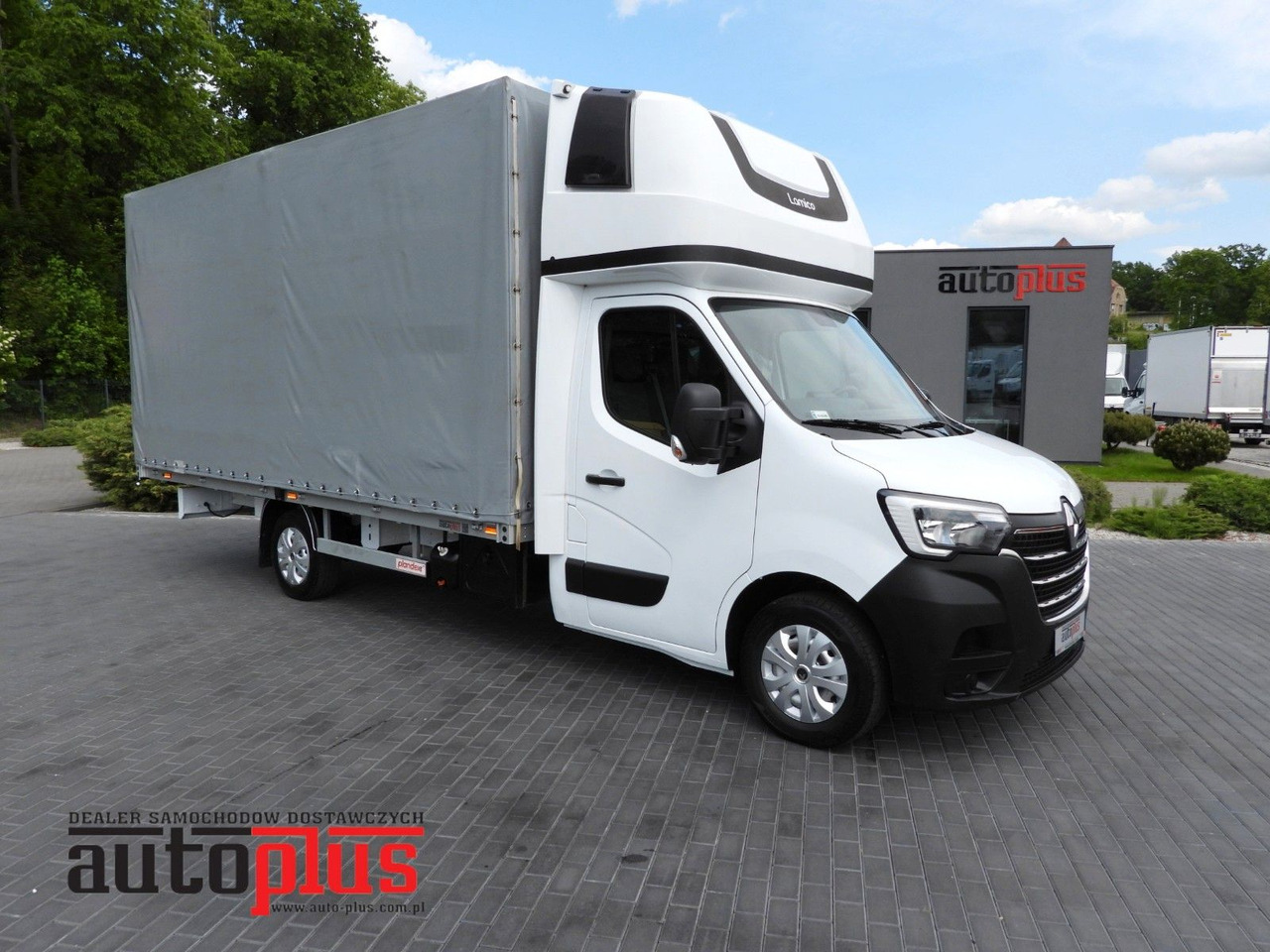 Renault MASTER PRITSCHE PLANE 10 PALETTEN WEBASTO A/C - Furgoneta con lona: foto 1 Renault MASTER PRITSCHE PLANE 10 PALETTEN WEBASTO A/C - Furgoneta con lona: foto 1