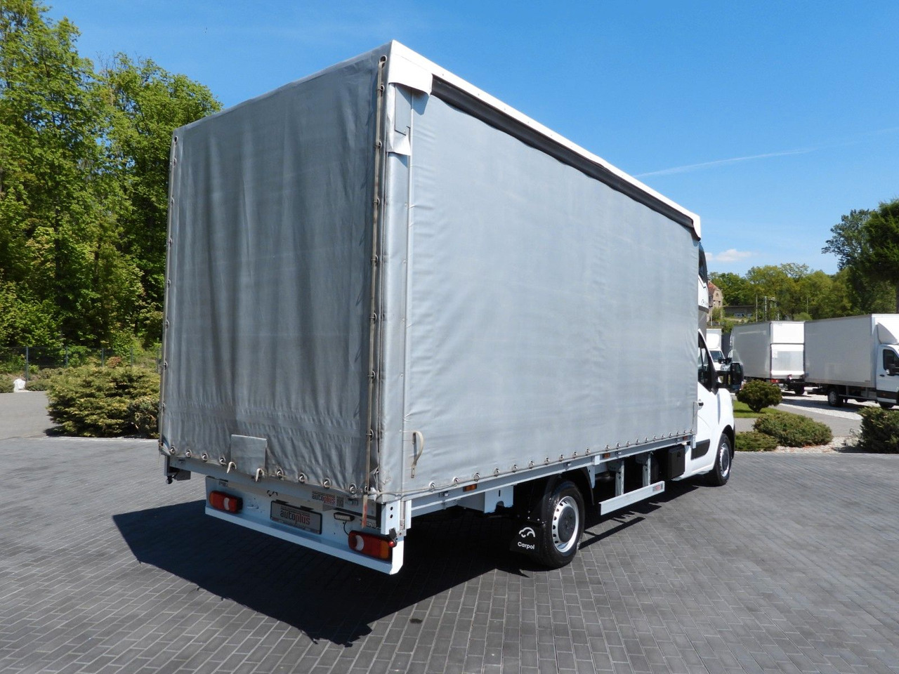 Renault MASTER PRITSCHE PLANE 10 PALETTEN WEBASTO A/C - Furgoneta con lona: foto 3 Renault MASTER PRITSCHE PLANE 10 PALETTEN WEBASTO A/C - Furgoneta con lona: foto 3